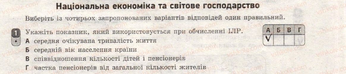 фото задание 1 - варіант 2 - тематичний блок i. національна економіка