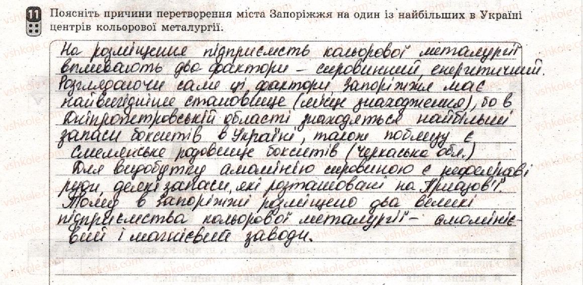 фото задание 11 - варіант 2 - тематичний блок iii. вторинний сектор економіки
