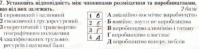 фото задание 7 - варіант 2 - тематичний контроль № з. розділ iii. вторинний сектор - вкладиш. зошит тематичний контроль