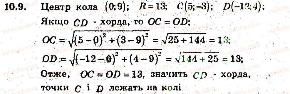 фото задание 9 - 10. рівняння фігури - § 4. декартові координати на площині