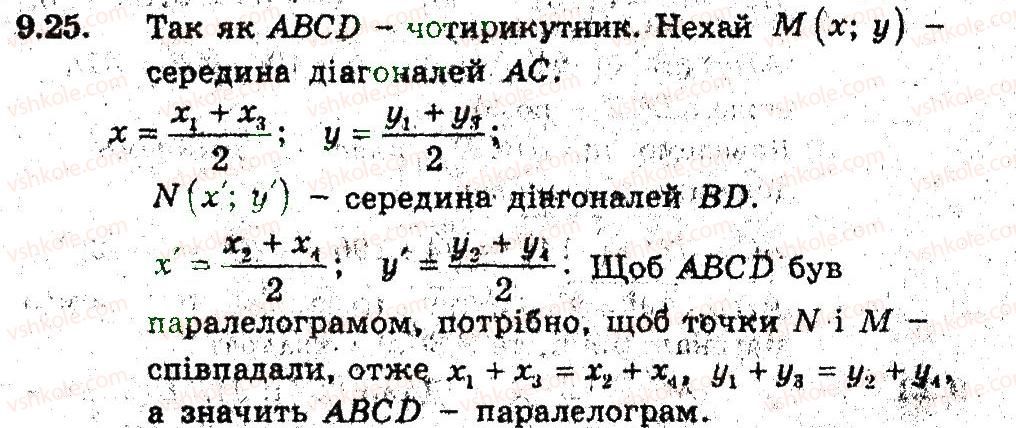 фото задание 25 - 9. відстань між двома точками із заданими координатами - § 4. декартові координати на площині