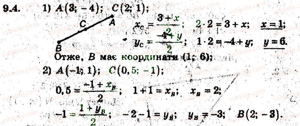фото задание 4 - 9. відстань між двома точками із заданими координатами - § 4. декартові координати на площині