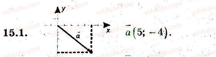фото задание 1 - 15. координати вектора - § 5. вектори