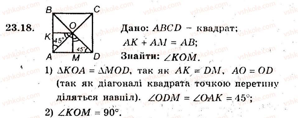 фото задание 18 - 23. поворот - § 6. перетворення фігур