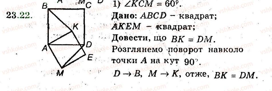фото задание 22 - 23. поворот - § 6. перетворення фігур