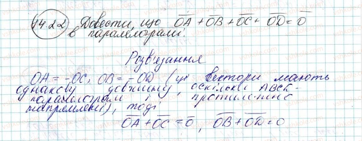 фото задание 22 - 14. додавання і віднімання векторів - § 4. вектори