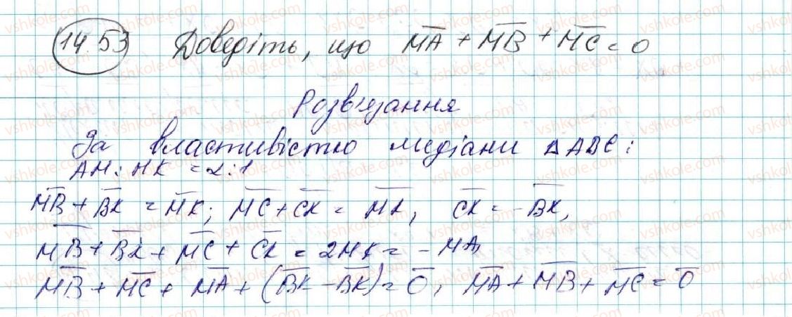 фото задание 53 - 14. додавання і віднімання векторів - § 4. вектори