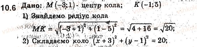 фото задание 6 - 10. рівняння фігури - § 4. декартові координати на площині