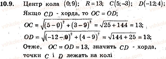 фото задание 9 - 10. рівняння фігури - § 4. декартові координати на площині
