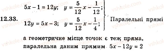 фото задание 33 - 12. рівняння прямої з кутовим коефіцієнтом - § 4. декартові координати на площині