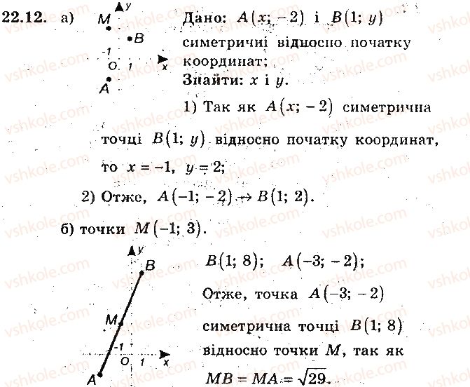 фото задание 12 - 22. центральна симетрія - § 6. перетворення фігур