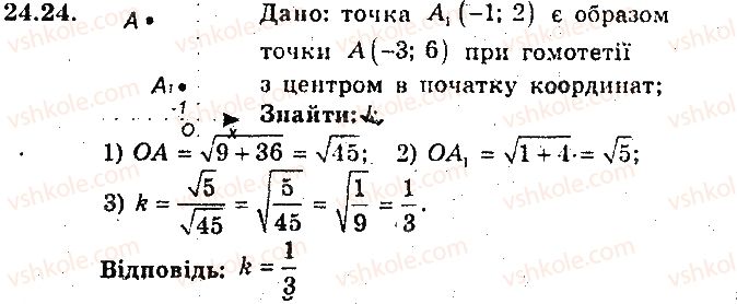 фото задание 24 - 24. гомотетія. подібність фігур - § 6. перетворення фігур