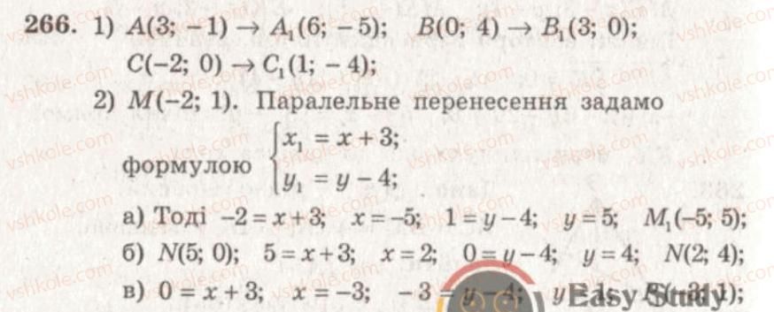 фото задание 266 - варіант 1 - тренувальні вправи