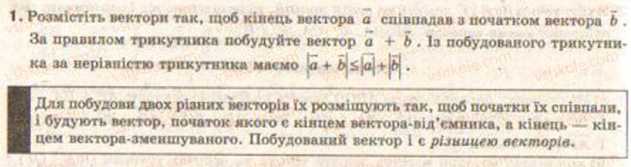 фото задание 1 - практична робота 33 - § 22. дії над векторами - розділ 4. вектори на площині