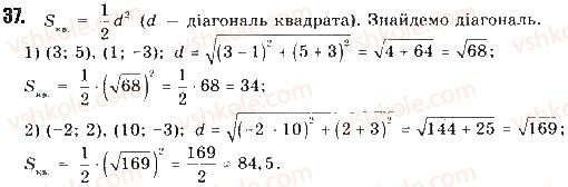 фото задание 37 - § 1. декартові координати на площині - розділ 1. метод координат на площині