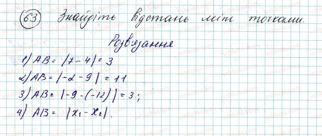 фото задание 63 - § 2. синус, косинус, тангенс кутів від 0° до 180°. тригонометричні тотожності - розділ 1. метод координат на площині
