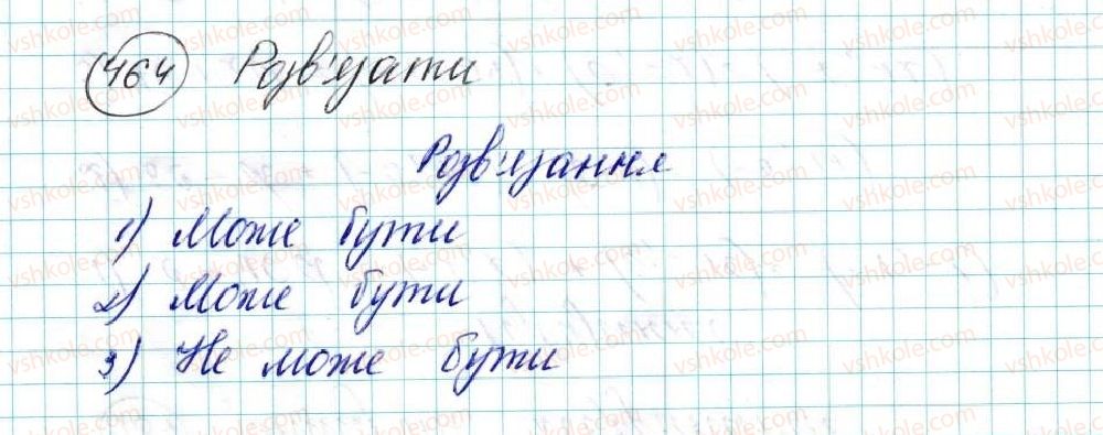 фото задание 464 - вправи для повторення розділу 2 - розділ 2. вектори на площині