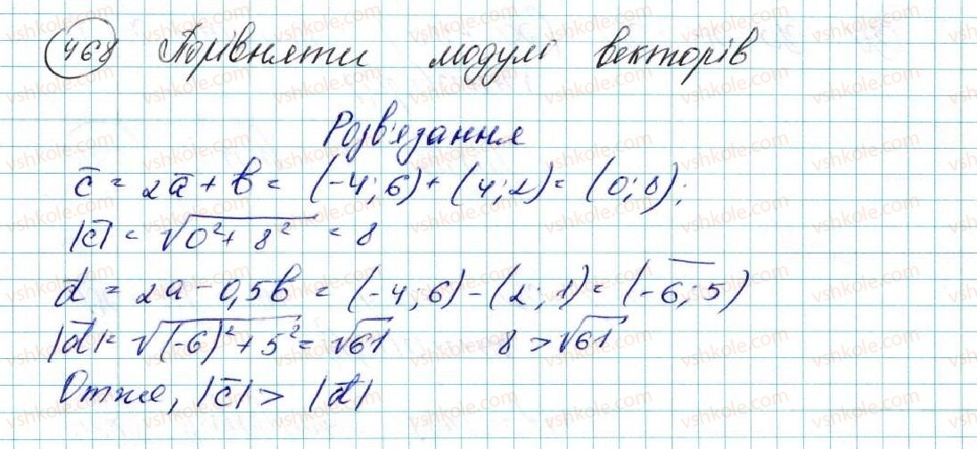 фото задание 468 - вправи для повторення розділу 2 - розділ 2. вектори на площині