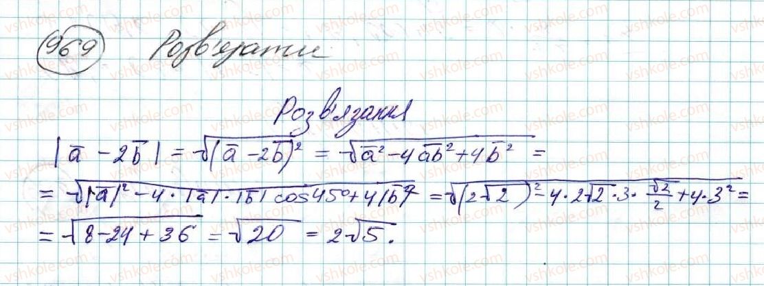 фото задание 969 - § 21. поворот - розділ 5. геометричні перетворення