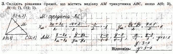фото задание 3 - варіант 1 - с-2. рівняння кола - самостійні роботи
