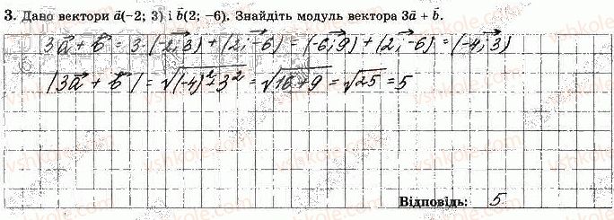 фото задание 3 - варіант 4 - с-4. множення вектора на число - самостійні роботи