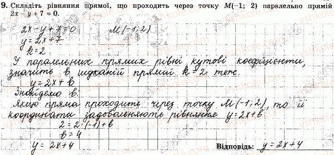 фото задание 9 - варіант 1 - ткр-1. метод координат на площині - тематичні контрольні роботи