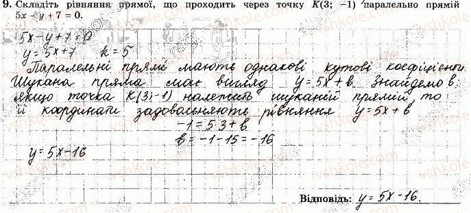 фото задание 9 - варіант 2 - ткр-1. метод координат на площині - тематичні контрольні роботи