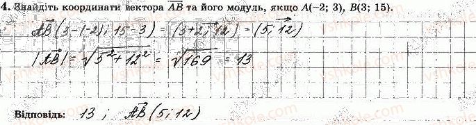 фото задание 4 - варіант 2 - ткр-2. вектори на площині - тематичні контрольні роботи