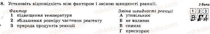 фото задание 8 - варіант 1 - контрольна робота № 2. реакції обміну речовин електролітів - контрольні роботи