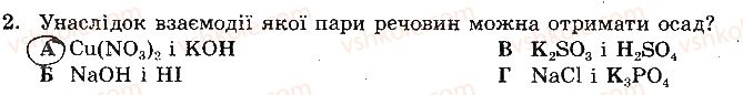 фото задание 2 - варіант 2 - контрольна робота № 4. узагальнення знань з хімії - контрольні роботи