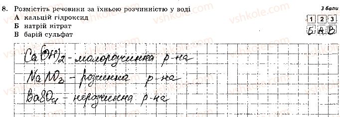 фото задание 8 - варіант 1 - самостійна робота № 2. розчини, розчинність. кристалогідрати - самостійні роботи