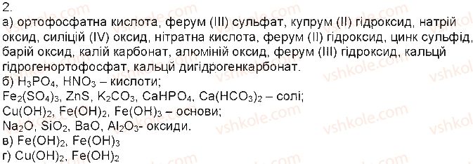 фото задание 2 - § 1. класифікація неорганічних сполук - повторення найважливіших понять курсу хімії 8 класу