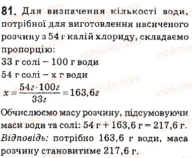 фото задание 81 - § 7. характеристики розчинів - тема 1. розчини