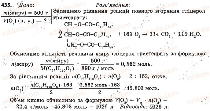 фото задание 435 - § 35. жири - тема 3. початкові поняття про органічні сполуки
