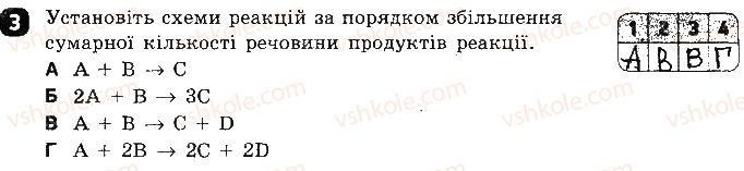 фото задание 3 - варіант 1 - тестова робота 4. класифікація хімічних реакцій - тестові роботи