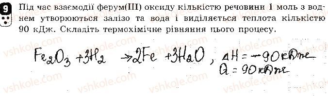 фото задание 9 - варіант 2 - залікова робота 2. хімічні реакції - залікові роботи