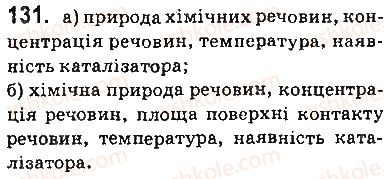 фото задание 131 - § 17. швидкість хімічної реакції - 2 розділ. хімічні реакції
