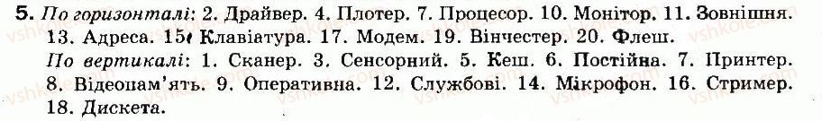 фото задание 5 - навчально-тренувальні вправи - § 5. пристрої виведення інформації. мультимедійне обладнання - розділ 2. апаратне забезпечення інформаціної системи