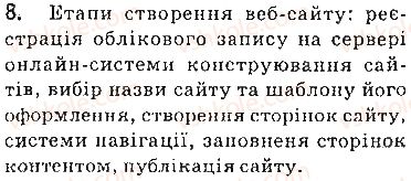 фото задание 8 - запитання - 9.3. етапи створення веб-сайтів. конструювання сайтів - розділ 9. створення персонального навчального середовища