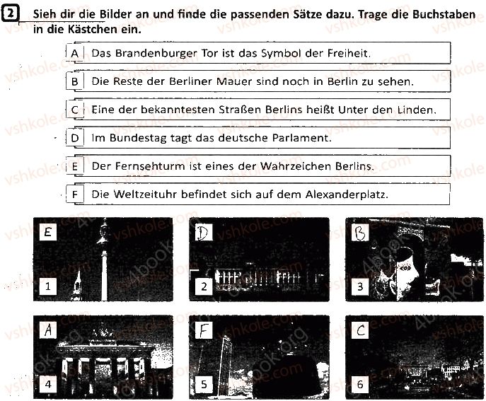 фото задание ст72впр2 - lektion 6. deutschland