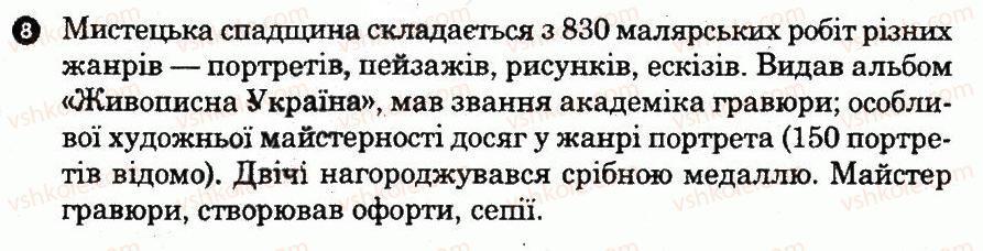 фото задание 8 - варіант 2 - творчість т. шевченка, п. куліша, марка вовчка - тестові контрольні роботи
