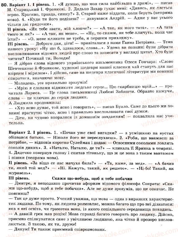фото задание 80 - § 6. діалог - синтаксис. пунктуація