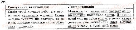 фото задание 72 - § 6. складне речення і його ознаки - складне речення