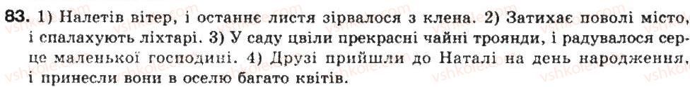 фото задание 83 - складне речення. складносуядне речення