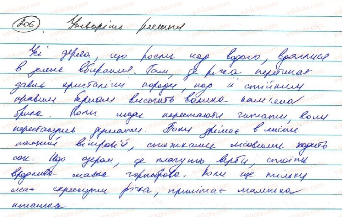 фото задание 206 - § 18. складнопідрядні речення з підрядними частинами місця й часу - складнопідрядне речення