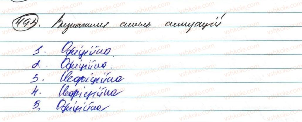 фото задание 493 - уроки розвитку мовлення