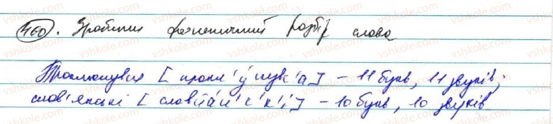 фото задание 460 - § 37. орфографія - узагальнення й систематизація вивченого
