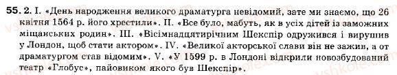 фото задание 55 - § 6. цитата як спосіб відтворення чужої мови. розділові знаки - пряма і непряма мова