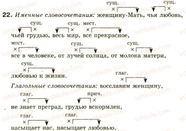 фото задание 22 - синтаксис и пунктуация: словосочетание и предложение